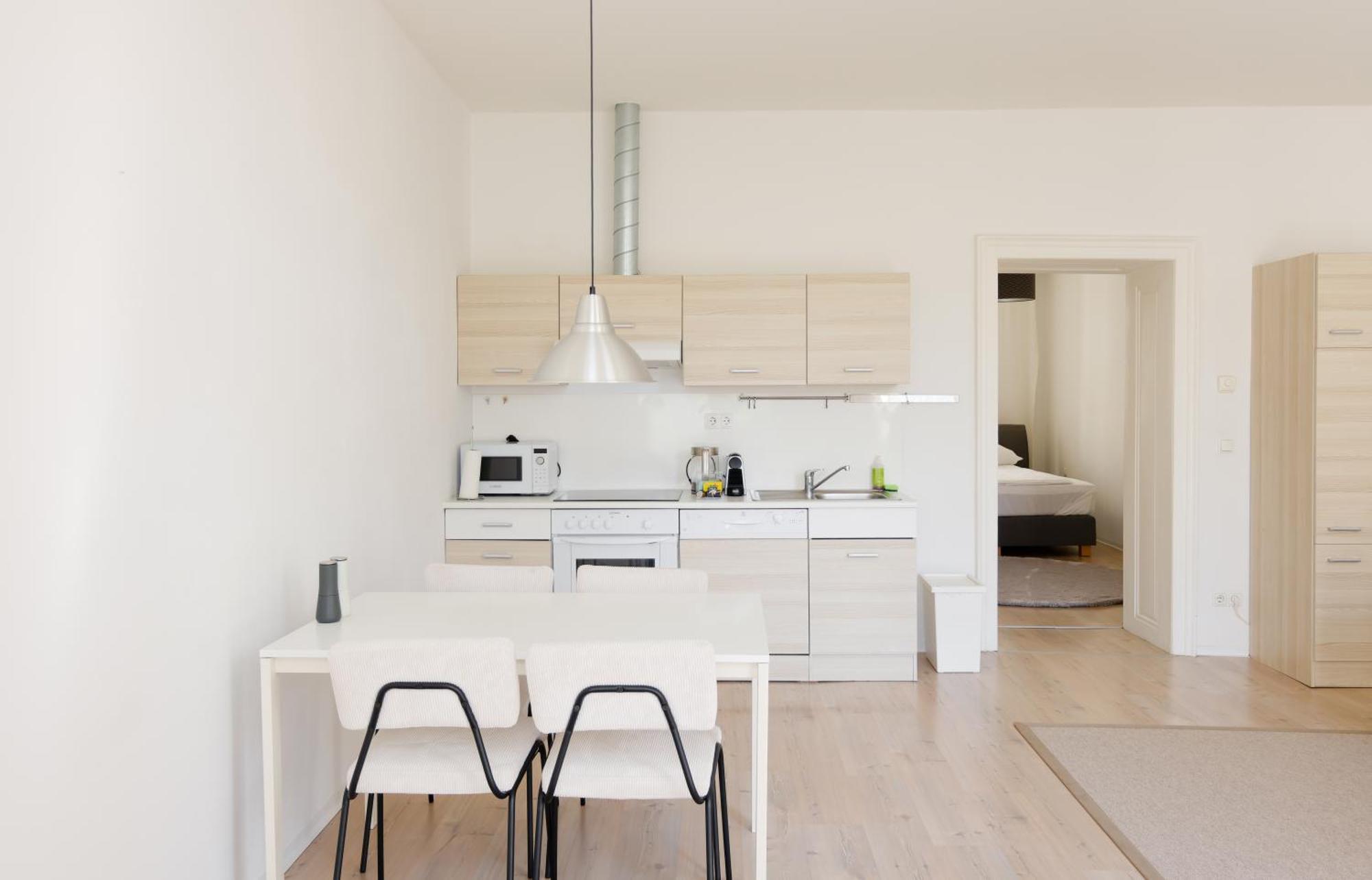 Minimalistic Studio Near Naschmarkt Viena Exterior foto